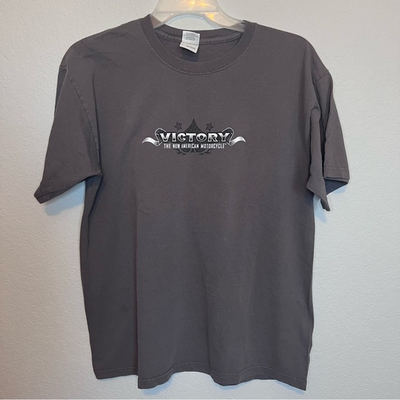Victory Motorcycle Men’s Tshirt Large - Picture 1 of 11